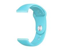 NMASDUYPU Cinturino da 18mm 20mm 22mm for orologio 7/6/5/pro/4 Orologio da polso classico in silicone GT 4-2-2e-3 Pro 41mm 46mm Band(Emerald-green-3,18mm watch band)