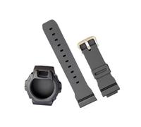 NMASDUYPU Cover in silicone compatibile con GW-6900A G-6900B GLX-6900GB GLS-6900 Custodia in resina + cinturino compatibile con DW6900 Accessori fai da te Protezione schermo(Black-B)