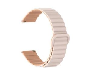 NMASDUYPU For Watch 7/6/5 Pro/4/Classic/active 2 20mm 22mm Cinturino in silicone Bracciale a maglie GT 2 3-4(23.Oxford with gray,20mm)