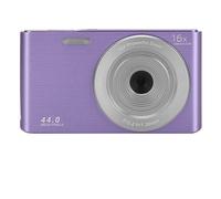 nmbhus Mini Fotocamere Digitali Da 48 MP For La Fotografia Schermo TFT Da 2,8 "Videoregistratore 4K Autoscatto Face Detect Registratore Fotografico Vintage(64G SD Card,Purple)