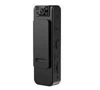 nmbhus Mini Videocamera Video Registratore Audio Conferenza Sport All'aria Aperta Registrazione In Loop Videocamera For Bici Con Backclip Magnetico(Add 64GB,No wifi)