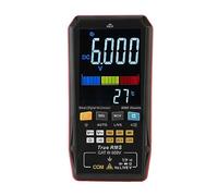 nmbhus Multimetro Digitale Multimetro Digitale Professionale Intelligente Dual Display Mode NCV Live Tester Multimetro Intelligente True RMS (Color : 121B)