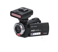 nmbhus Videocamera Videocamera Digitale 1080p Full HD, Visione Notturna a infrarossi, videocamere Vlog con Luce IR
