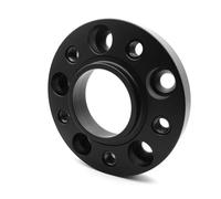 NMBNPKTUCU Auto Distanziali Ruota per G05 per G20 per G21 PCD 5x112 CB 66,6mm Distanziali Ruota in Alluminio Dado 1 Pezzo Distanziale Ruota(1PC Black 25mm)