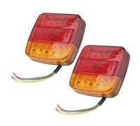 NMBNPKTUCU Indicatori Direzione Stop Freno Luci Rimorchio 12V Fanali Posteriori per Camion Indicatori Direzione Posteriore Lampade Posizione Fendinebbia Faro per Pick-up Accessori Roulotte