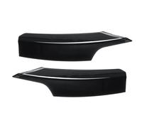 NMBNPKTUCU per F30 per F31 2012-2019 Paraurti Anteriore Splitter Canard Spoiler 1 Coppia Fendinebbia Sopracciglio Telaio Copertura Griglia Splitter Anteriore Tuning Auto Spoiler(Type B-Glossy Black)