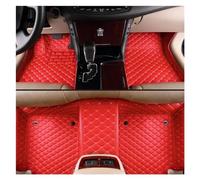 NMBNPKTUCU Tappetini Personalizzati Auto LHD per Megane 2 2003 2004 2005 2006 Car Interior Styling Car Set Completo di Accessori Impermeabili(Full Red)