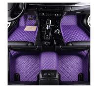 NMBNPKTUCU Tappetini Personalizzati Auto LHD per Megane 2 2003 2004 2005 2006 Car Interior Styling Car Set Completo di Accessori Impermeabili(Purple)