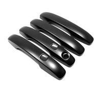 NMBZVE Accessori Esterni Auto Maniglie Portiere Con Rivestimento Accesso Senza Chiave Per Ford Per Ranger 2023-2024(Matte Black)