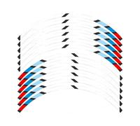 NMBZVE Adesivi per Cerchioni Adesivi per Ruote Moto Adesivi Riflettenti Decorativi Riflettenti Notturni per Cerchioni per F800GT F800 GT(Style 3)