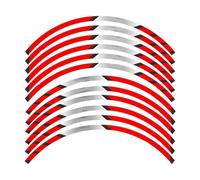 NMBZVE Adesivi per Cerchioni Adesivi per Ruote Moto Adesivi Riflettenti Decorativi Riflettenti Notturni per Cerchioni per F800GT F800 GT(Style 2)