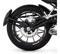 NMBZVE Adesivi per Cerchioni Moto Adesivi Riflettenti della Striscia del Cerchio Adesivi Bordo del Cerchio 1 Set per CBR600RR 300R 500R CB1000R 650 VFR1200(Style 6)