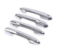 NMBZVE Adesivo Protettivo Rivestimento Maniglia Laterale Esterna Per Toyota Per Sienna XL40 4th 2021-2023(Chrome Color)