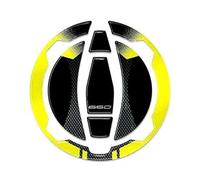 NMBZVE Parti carro Armato Accessori per Moto Guarnizione del Tappo del Serbatoio Carburante Adesivo per Tappo Serbatoio Carburante Parti Decorative per per Z650 2021(Style 3)