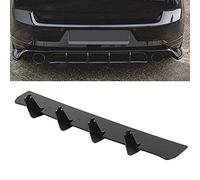 NMDNNJ Adatto per Golf 7.5 GTI TCR 2017-2020 Gloss Black Maxton Style Diffusore paraurti Posteriore Valance, Labbro Posteriore dell'auto, Accessori per Auto, Esterno dell'auto, Modifica dell'auto