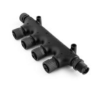 NMEA 2000 Connettore T A 5 Poli 4 Porte IP67 Compatibile Con N2K Multiport