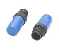 NMEA 2000 N2k maschio femmina Terminator Marine Micro-Change M12 Resistore terminale con 120 Ohm per Lowrance Simrad B&G Navico & Garmin CAN Bus CANOpen Devicenet (maschio + femmina)