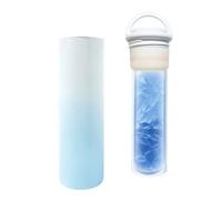 NMFLAB Cuscinetto di raffreddamento delicato del gel sicuro della pelle per il rinfresco muscolare e la bevanda che raffredda il centro del ghiaccio del silicone del commestibile, blu cielo