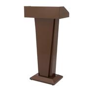 NMGHUTE Pulpito Conferenze, Leggii con Supporto per Podio in Metallo Pulpiti per Chiese Stabili E Resistenti Podi per Insegnanti di Chiesa Conferenze per Uffici Seminario(A)