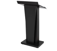 NMGHUTE Pulpito Conferenze, Podio Portatile Leggii in Metallo Pulpiti della Chiesa Podio Dell'aula Dell'ufficio Podio Dell'insegnante Seminario(Black)