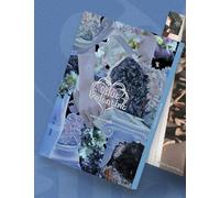 NMIXX 1° album [Blue Valentine] Blue Ver. CD + libro + P.Card + B.Mark + post...