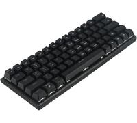NMJHEVX Tastiera meccanica da gioco, tastiera compatta retroilluminata con interruttori meccanici tattili RGB retroilluminato, cavo staccabile, compatibile con Windows, macOS, layout inglese QWERTY UK