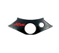 NMJLQW Adesivo per motociclette Moto Abbassamento Triple Tree Front End Superiore Morsetto Superiore della Decalcomania per Y&amaha R6 YZFR6 YZF-R6 YZF600 1998-2002(Rosso)