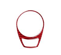 NMJLQW Durevole Adesivo Pomello Cornice Pulsanti Multimediali Interni Auto per BMW Serie 6 E63 E64 2004-2010(Style 4)