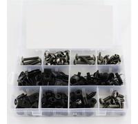 NMJLQW Kit bulloni Accessori Moto Carena Bulloni Kit Viti Clip di Fissaggio in Acciaio per Y&amaha YZF-R1 YZF R1 2004 2005 2006(Titanium)
