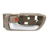 NMJLQW Maniglia Per Porta Interna Auto Parti Decorative Per Camry 2002 2003 2004 2005 2006 Anteriore O Posteriore Cromato Nessun Coperchio Interno Parte di ricambio interna(Beige left)