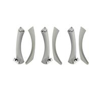 NMJLQW Set Di Maniglie Per Porte Interne Auto LHD RHD Per BMW Serie 3 E90 E91 E92 316 318 320 325 328i 04-12 Decorazione d'interni(LHD Titanium3)