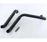NMJLQW Tubo di Scarico Moto Tubo di Scarico Chrome Tubo di Scarico Marmitta Completa S&istema di Silenziatore per Y&amaha per Virago XV 535 XV 400(Style 1)