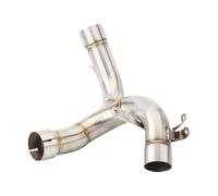 NMJLQW Tubo di Scarico Tubo di Collegamento Centrale di Scarico Moto Adatto per D&ucati per Multistrada 1200 1600 MTS 1200 S 1260 S 2015-2020
