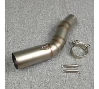 NMJLQW Tubo di Scarico Tubo di Collegamento del Tubo Centrale di Scarico Moto Adatto per S&uzuki GSXR1000 GSX R1000 GSXR 1000 2005 2006