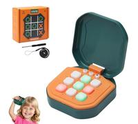 NMM Console portatile elettronica Tic Tac Toe AI Smart | 9 modalità | Giochi da viaggio | Mini Tik Tak Toe | Giochi da tavolo intelligenti per bambini e adulti | Idea regalo (verde)