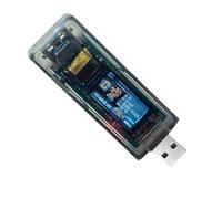 NMMiner Miner 265KH/S USB Chain ESP32 Crypto BTC Solo Lotteria Amperometro Tester USB-A a Tipo C Nerdminer