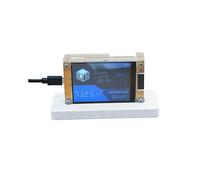 NMMiner NerdMiner+ con Supporto da 730Kh/S Harshrate Aggiornato, Display Intelligente da 2,8 Pollici, Bitcoin Crypto Solo Miner A