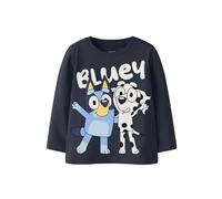 Nmmjonas Bluey LS Nreg Top Box Sky, Blazer Blu Marine, 110 cm