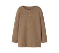 Nmmkab LS Top Noos, Cocco tostato., 134 cm-140 cm