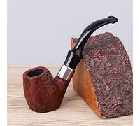 NMNMNM Tubi di Legno Fatti a Mano, Tubo Squisito Design con Motivo a Intaglio, Tubo per Sigaro, Ideale per Donne, Uomini