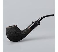 NMNMNM Tubi di Legno retrò, Tubo di Sigaretta Staccabile per Intaglio Fatto a Mano per Donne, Uomini (A)