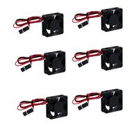 NMNRC 6Pcs Plastica 30mm 3010 RC Auto Brushless Dissipatore di Calore ESC Ventola di Raffreddamento DC 5V per HSP HPI Wltoys Himoto Tamiya Redcat 1/8 1/10 1/12 Scala 540 550 Aggiornamenti Motore Parte