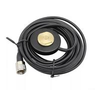 Nmo Magnet Mount Mobile Plus 5m Rg58 Cavo coassiale con 259 connettori radio per base