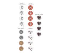 NMTB004 - Never Mente The Billhooks Deluxe Europa MDF Tokens