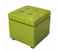 NMVAWIPT Poggiapiedi Contenitore In Pelle - Sgabello Cubo Moderno For Soggiorno E Camera Da Letto Versatile Con Nascosto(Color 2,31x16x17inch)