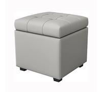 NMVAWIPT Poggiapiedi Contenitore In Pelle - Sgabello Cubo Moderno For Soggiorno E Camera Da Letto Versatile Con Nascosto(75cm,39x16x17inch)