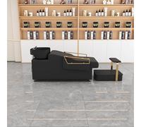 NMVAWIPT Poltrona Da Parrucchiere Girevole A 360° Con Pompa, Non Inclinabile, For Saloni Di, Tatuaggi E Centri Estetici(Bowl and Chair Set)