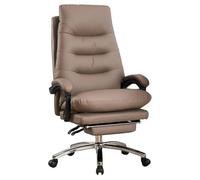 NMVAWIPT Sedia Da Ufficio Reclinabile Big & Tall Con Poggiapiedi, Capacità Di Carico 150 Kg, Altezza Regolabile E Reclinazione Di 170°(Style2)