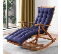 NMVAWIPT Sedia Reclinabile Da Giardino For Cortile, Sedia Da Giardino Pieghevole A Gravità Zero, Sedie Da Giardino Da Spiaggia Con Poggiatesta(Blue)