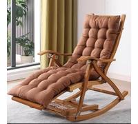 NMVAWIPT Sedia Reclinabile Da Giardino For Cortile, Sedia Da Giardino Pieghevole A Gravità Zero, Sedie Da Giardino Da Spiaggia Con Poggiatesta(Brown)